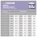 Load image into Gallery viewer, Custom Building Products SimpleGrout #165 Delorean Gray 1 Gal. Pre-Mixed Grout
