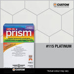 Charger l&#39;image dans la visionneuse de galerie, Coulis résistant aux taches pour carrelage et pierre, couleur platine, 6,8 lb, de Custom Building Products Prism 115
