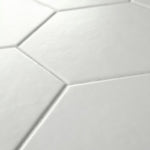 Charger l'image dans la visionneuse de galerie, Merola Hexatile Matte Blanco Porcelain Tile 0.37 inch Thick 7 inch x 8 inch 7.67 sq. ft./case Matte Hexagon