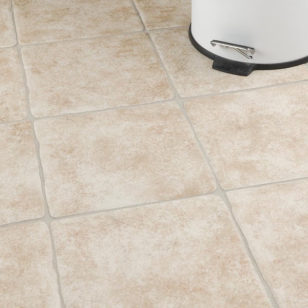 Merola Tile Costa Arena Ceramic Floor and Wall Tile 7.75 inch Width 7.75 inch Length 11.11 sq ft/case Matte Textured Finish