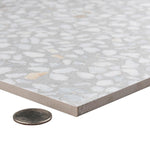 Charger l'image dans la visionneuse de galerie, Merola Tile Farnese Amalfi Humo Porcelain Tile 11.5 inch x 11.5 inch 10.55 sq. ft./case Matte Textured Stone Look Finish
