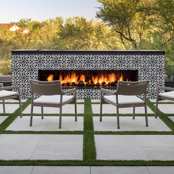 MSI Stone ULC Brina Porcelain Tile 0.35 inch Thickness 8 inch Width 5.16 sq. ft. Coverage Matte Patterned Floor and Wall Tile