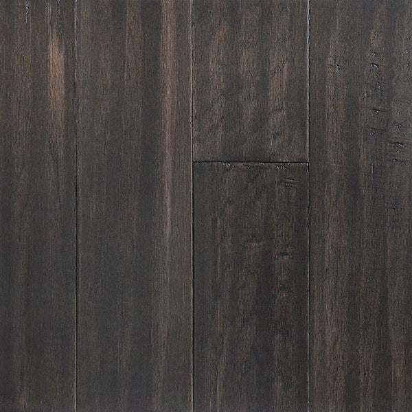 OptiWood Shadow Gray Waterproof Hardwood Flooring – 5 in. W x Varying L (16.68 sq. ft. / case)