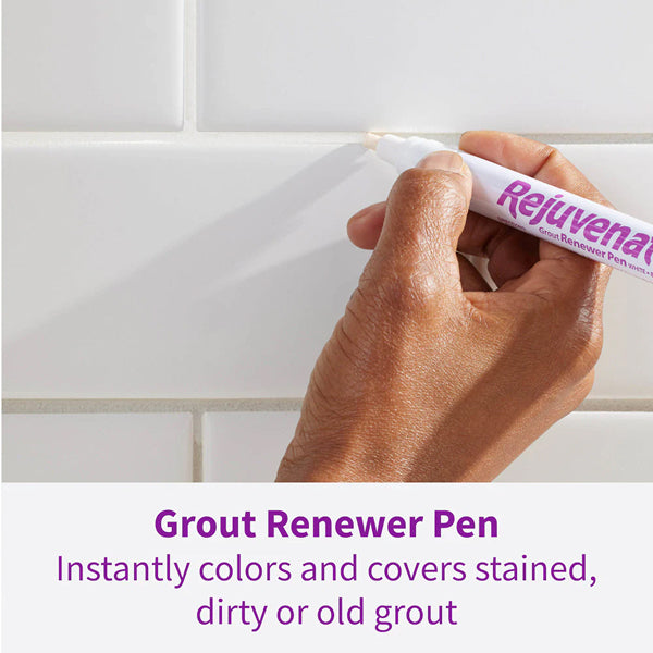 Rejuvenate White Grout Restorer Marker Pens – 2 Pack