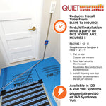 Load image into Gallery viewer, WarmlyYours TempZone Easy Mat – 2 ft. x 4 ft. 120V Radiant Floor Heating for Tile, Stone &amp; LVT (8 sq. ft.) (Copy)
