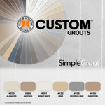 Load image into Gallery viewer, Custom Building Products SimpleGrout #165 Delorean Gray 1 Gal. Pre-Mixed Grout
