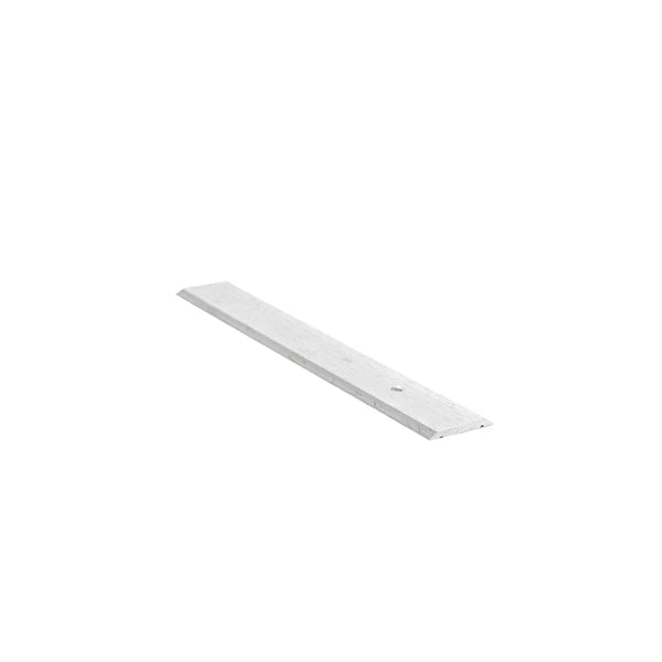 Shur Trim Aluminum Flat Joiner - Hammered Silver (HSI) - 1 in. (25 mm) x 12 ft. (3.7 m)