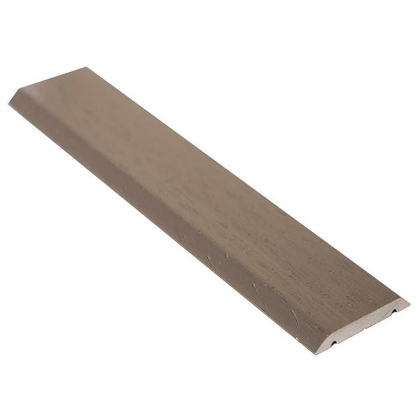 Shur Trim Seambinder Floor Moulding, Hammered Titanium - 1 Inch