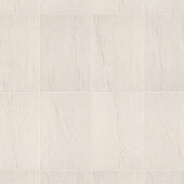 Merola Tile Ferraras Base Ceramic Wall Tile 8 inch Width 12 inch Length 11.2 sq ft/case Glossy Marble Look Finish