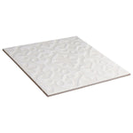 Load image into Gallery viewer, Merola Tile Triplex Valverde White 7-3/4 inch x 7-3/4 inch Ceramic Wall Tile (11.11 sq. ft./Case) – Textured Semi-Gloss Finish