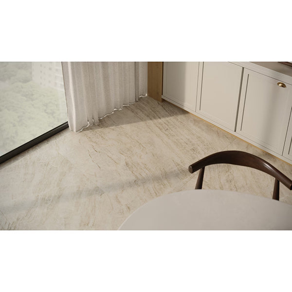 Anatolia Taj Mahal Porcelain Tile 0.34 inch Thickness 24 inch Width 15.5 sq. ft. Coverage Polished Rectified Marble Look