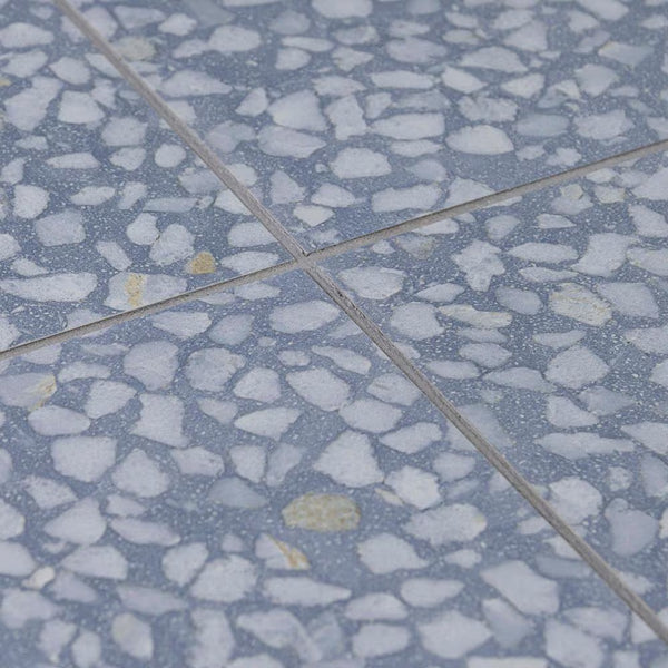 Merola Tile Farnese Amalfi Azul Porcelain Tile 11.5 inch x 11.5 inch 10.55 sq. ft./case Matte Textured Stone Look Finish