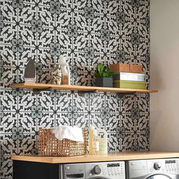 MSI Stone ULC Brina Porcelain Tile 0.35 inch Thickness 8 inch Width 5.16 sq. ft. Coverage Matte Patterned Floor and Wall Tile