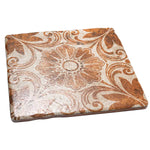 Load image into Gallery viewer, Merola Tile Costa Cendra Decor Dahlia Arena 7-3/4 inch x 7-3/4 inch Ceramic Floor and Wall Tile – 11.11 sq. ft. per Case, Glazed Textured Finish