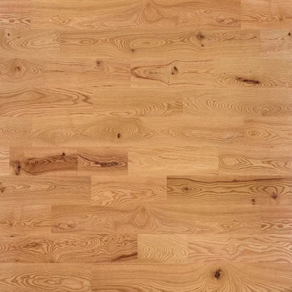 Dubeau Floors natural red oak solid hardwood flooring, matte finish








