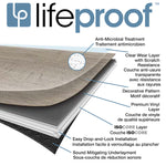 Charger l&#39;image dans la visionneuse de galerie, Lifeproof Navarra Maple 6.5mm x 8.7 in. W x 47.6 in. L 22MIL Click Lock Waterproof Luxury Vinyl Plank Flooring (20.1 sq.ft./case)
