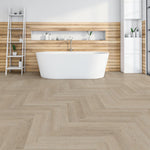 Charger l&#39;image dans la visionneuse de galerie, Verge Arbor Wood Taupe 2.5mm x 7 in. x 48 in. 20MIL Glue Down Luxury Vinyl Plank Flooring (42.04 sq. ft./Case)
