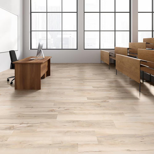 Lifeproof Navarra Maple 6.5mm x 8.7 in. W x 47.6 in. L 22MIL Click Lock Waterproof Luxury Vinyl Plank Flooring (20.1 sq.ft./case)