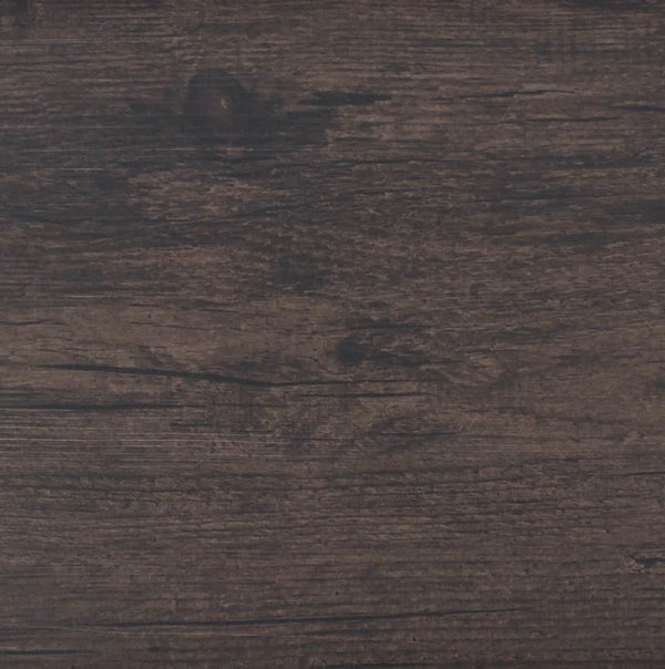 Oak Dark Brown PVC Laminate Flooring Plank – 6" x 36", 0.08" Thick, 54 Sq. Ft., Waterproof DIY Flooring