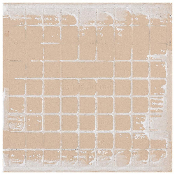 Merola Tile Triplex Valverde White 7-3/4 inch x 7-3/4 inch Ceramic Wall Tile (11.11 sq. ft./Case) – Textured Semi-Gloss Finish