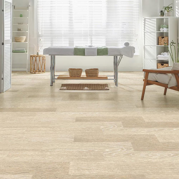 Verge Arbor Wood Taupe 2.5mm x 7 in. x 48 in. 20MIL Glue Down Luxury Vinyl Plank Flooring (42.04 sq. ft./Case)