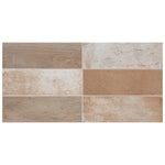 Load image into Gallery viewer, Merola Tile Kings Mud Sand 7-7/8-inch x 15-3/4-inch Ceramic Wall Tile (10.44 sq. ft./Case)
