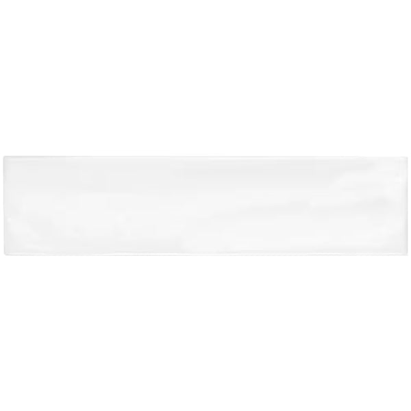 Anatolia Artisan White Gloss 3-inch x 12-inch Wall Tile