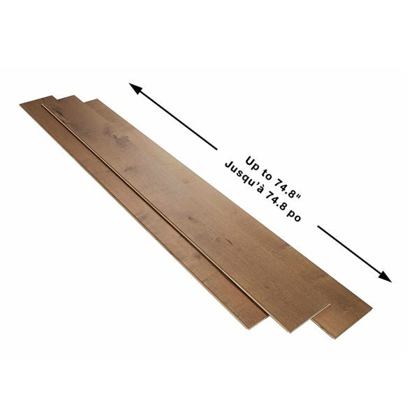 Villa Barcelona 7.5 in. x 1/2 in. Prefinished Maple Bordeta Wirebrushed Engineered Hardwood Flooring (23.31 sq. ft. per case)