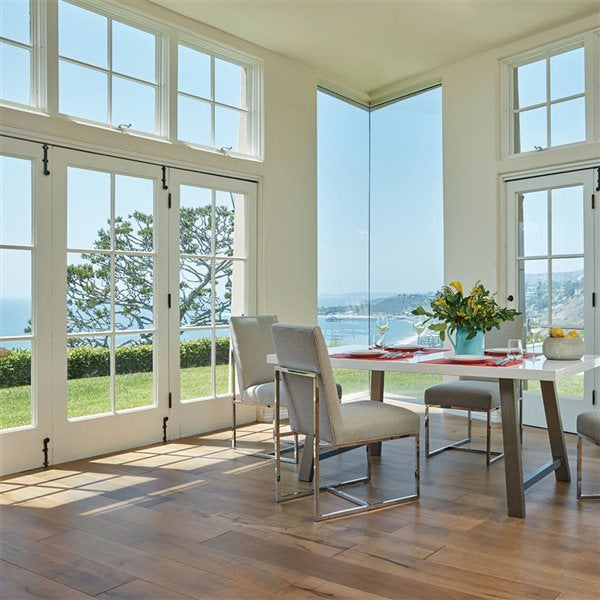 Villa Barcelona 7.5 in. x 1/2 in. Prefinished Maple Bordeta Wirebrushed Engineered Hardwood Flooring (23.31 sq. ft. per case)