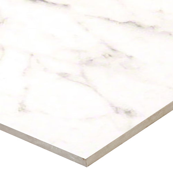 MSI Stone ULC White Vena Matte 12x24 Glazed Ceramic Floor & Wall Tile