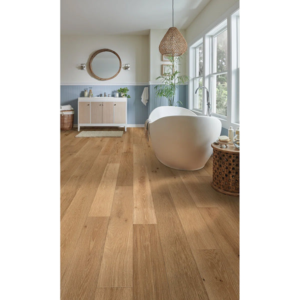 Forest Rain 0.28 in Thick x 7.44 in Wide x Varying Length Waterproof Engineered Hardwood Flooring – 15.54 sq. ft./case