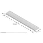 Load image into Gallery viewer, Piece of Natural Engineered Hardwood Flooring (32.11 sq. ft./case)

