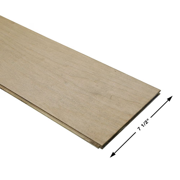 Plancher de bois franc d'ingénierie Malibu Wide Plank Maple Estero, 1/2 po d'épaisseur x 7,5 po de largeur (23,31 pi²/caisse)