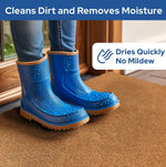 Charger l&#39;image dans la visionneuse de galerie, Barnyard Designs Natural Coco Coir Heavy Duty Backing Doormat 3 ft x 2 ft
