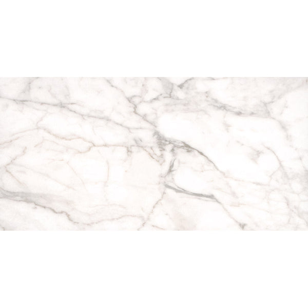 MSI Stone ULC White Vena Matte 12x24 Glazed Ceramic Floor & Wall Tile