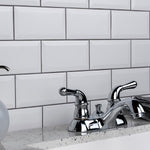 Load image into Gallery viewer, Merola Tile Crown Heights Beveled Matte White 3x6 Ceramic Wall Tile
