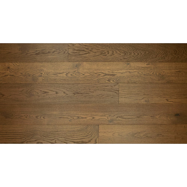 GUOYA Wirebrushed European Oak 7-1/2-inch x 75-inch Engineered Smoky Oak Flooring (19.43 sq.ft. / case)