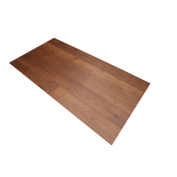 GUOYA Wirebrushed European Oak 7-1/2-inch x 75-inch Engineered Smoky Oak Flooring (19.43 sq.ft. / case)