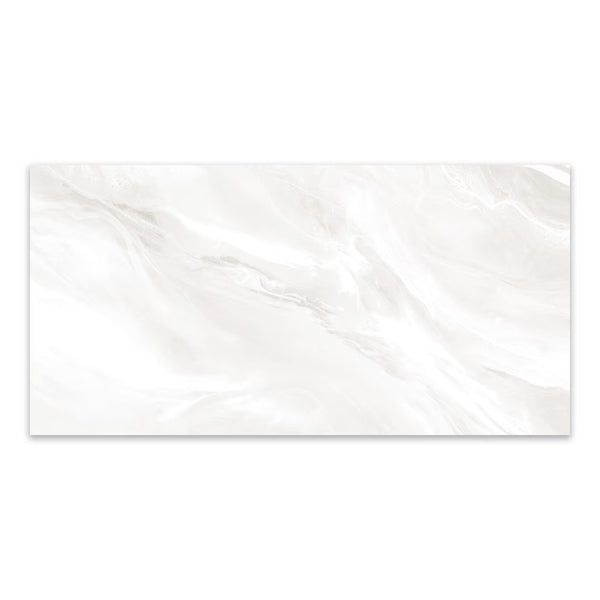 Modamo Ocean White Polished 24-inch x 48-inch Porcelain Floor & Wall Tile (15.49 Sq.Ft./Case)