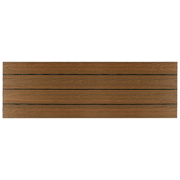 NewTechWood 1' x 3' Ultrashield Quick Deck Composite Deck Tile (15 sq.ft./box) – Peruvian Teak