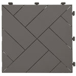 Load image into Gallery viewer, Easy Tile 12&quot; x 12&quot; Parquet Deck Tile (6-Pack) Shadow

