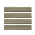 Charger l&#39;image dans la visionneuse de galerie, NewTechWood 2&quot; x 1&#39; Quick Deck Composite Deck Tile Straight Fascia – 4-Pack/Box Roman Antique
