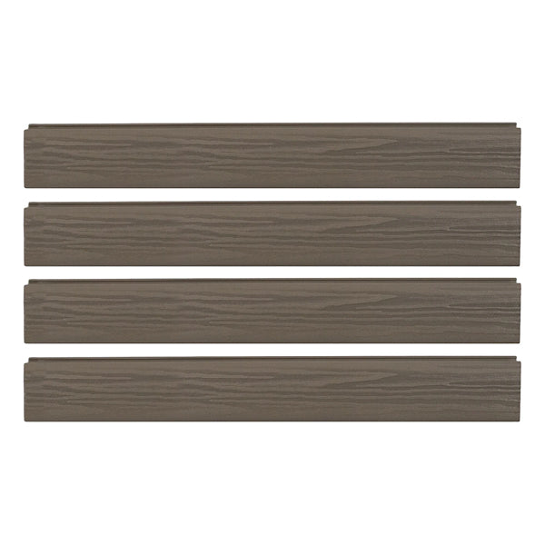 Aura 2' Sandstone Transition Strip for Deck and Balcony Tiles – 4-Pack
