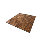 Load image into Gallery viewer, HDG 11.75 in. x 11.75 in. Acacia Wood Deck Tile for Indoor &amp; Outdoor – 9 Tiles/Box (8.73 sq. ft./Box)
