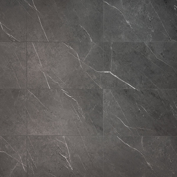 Quickstyle Panache True Grout 12-in x 36-in Nimbus Grey Vinyl Tile - 24.93-sq. ft./box