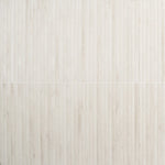 Charger l'image dans la visionneuse de galerie, Ivy Hill Tile Montgomery Ribbon White Porcelain Tile – 0.39 inch Thick, 24 inch x 48 inch, 15.49 sq.ft/Case – Matte Finish