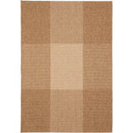 Charger l'image dans la visionneuse de galerie, Hampton Bay Plaid Beige 8 ft. x 10 ft. Indoor/Outdoor Area Rug