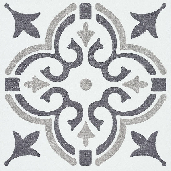 D-C-Fix Jasmila Grey Self Adhesive Wall Tiles (6 Tiles, 1.45 sq.ft./Pack)
