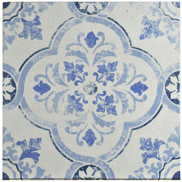 Merola Tile Klinker Alcazar Celosia 12.75 inch x 12.75 inch Ceramic Floor and Wall Tile 6.96 sq. ft./case – Satin Textured Finish