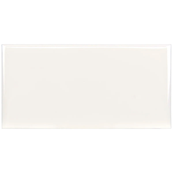 Segment 3 in. x 6 in. Glossy Ceramic Subway Wall Tile